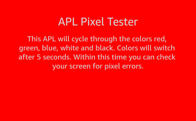 Pixel Tester Screenshot