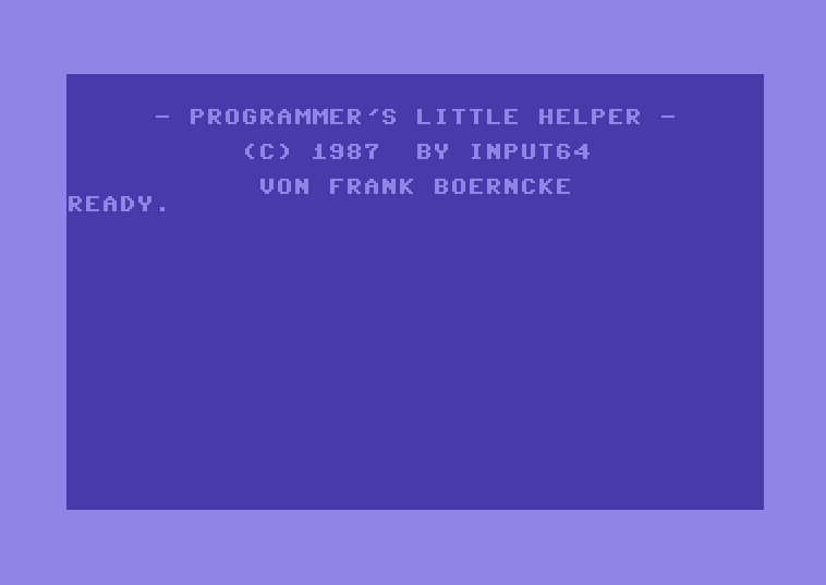 Commodore 64 - PLH